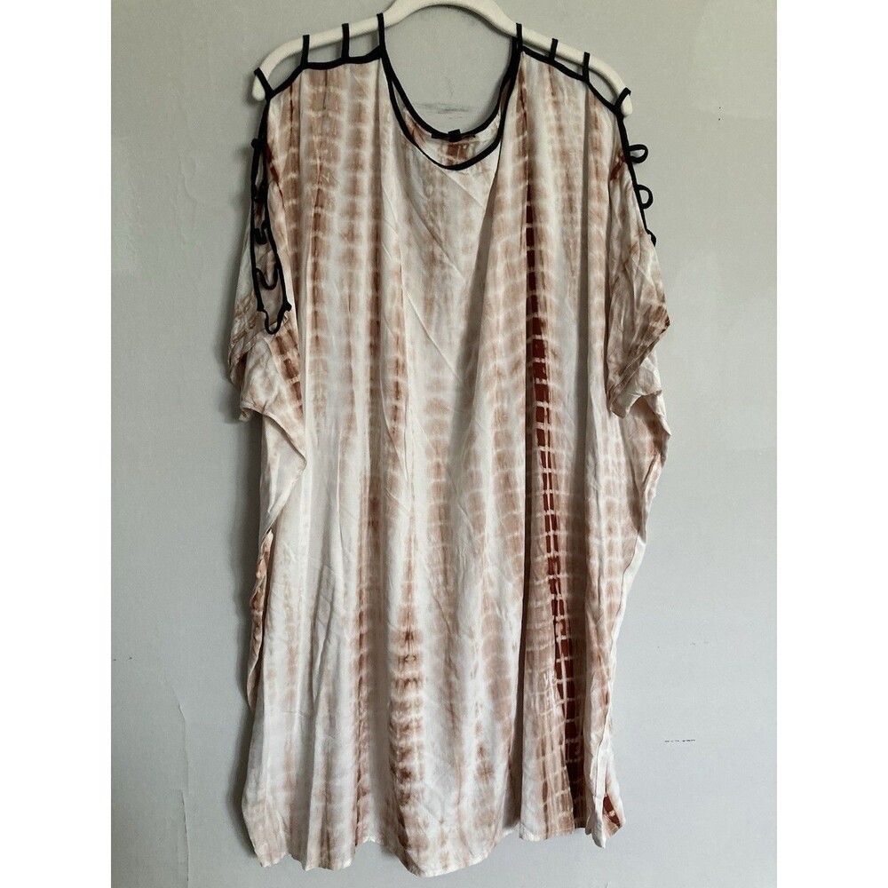 Floryday Tie Dye Cover Up Tunic L - XL Beach Vacation Lounge